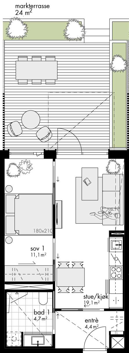 Plantegning 1